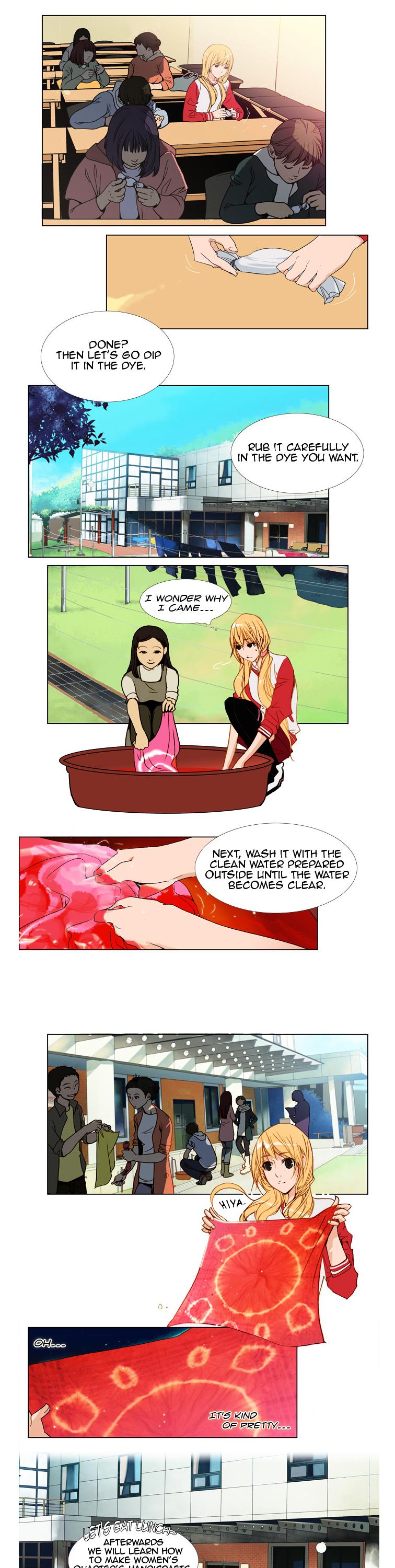 Telling Through the Colors Chapter 8 page 12 - Chapter 8 : Second Story - Imbued with Safflower: Part Two