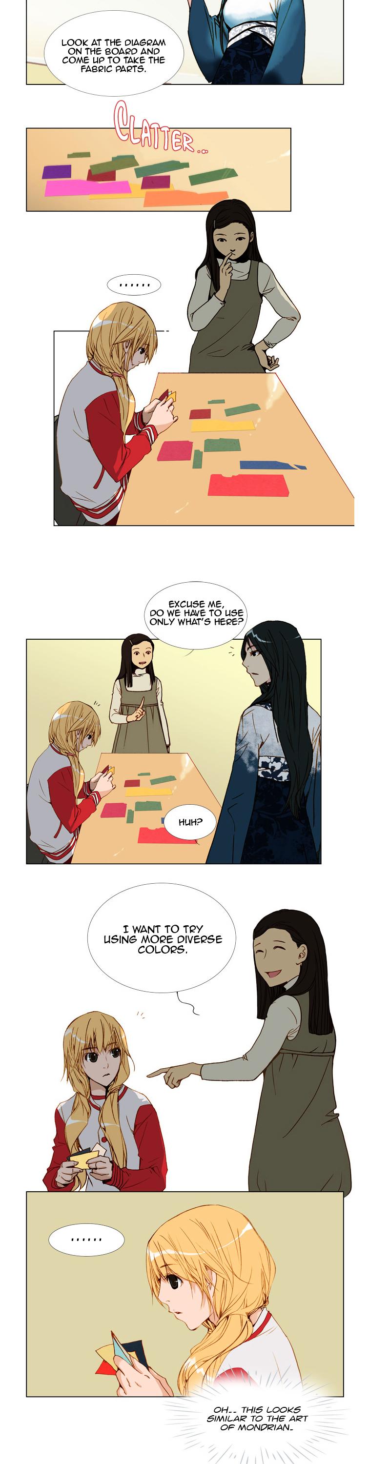 Telling Through the Colors Chapter 8 page 14 - Chapter 8 : Second Story - Imbued with Safflower: Part Two