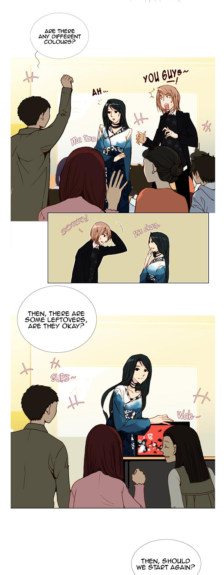 Telling Through the Colors Chapter 8 page 15 - Chapter 8 : Second Story - Imbued with Safflower: Part Two