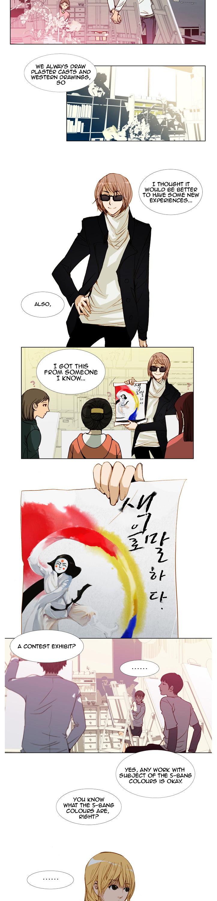 Telling Through the Colors Chapter 8 page 3 - Chapter 8 : Second Story - Imbued with Safflower: Part Two
