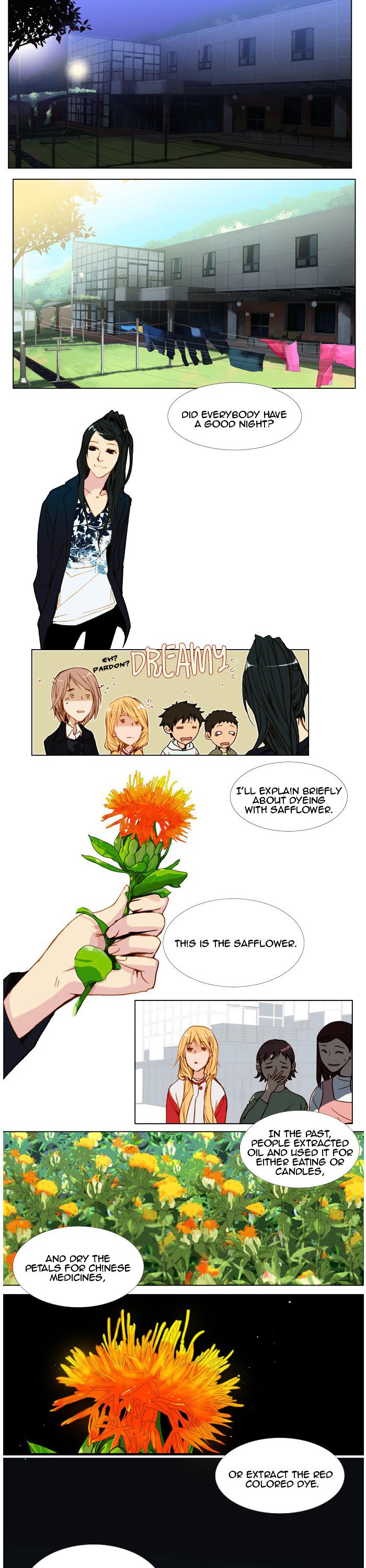Telling Through the Colors Chapter 9 page 7 - Chapter 9 : Second Story - Imbued with Safflower: Part Three