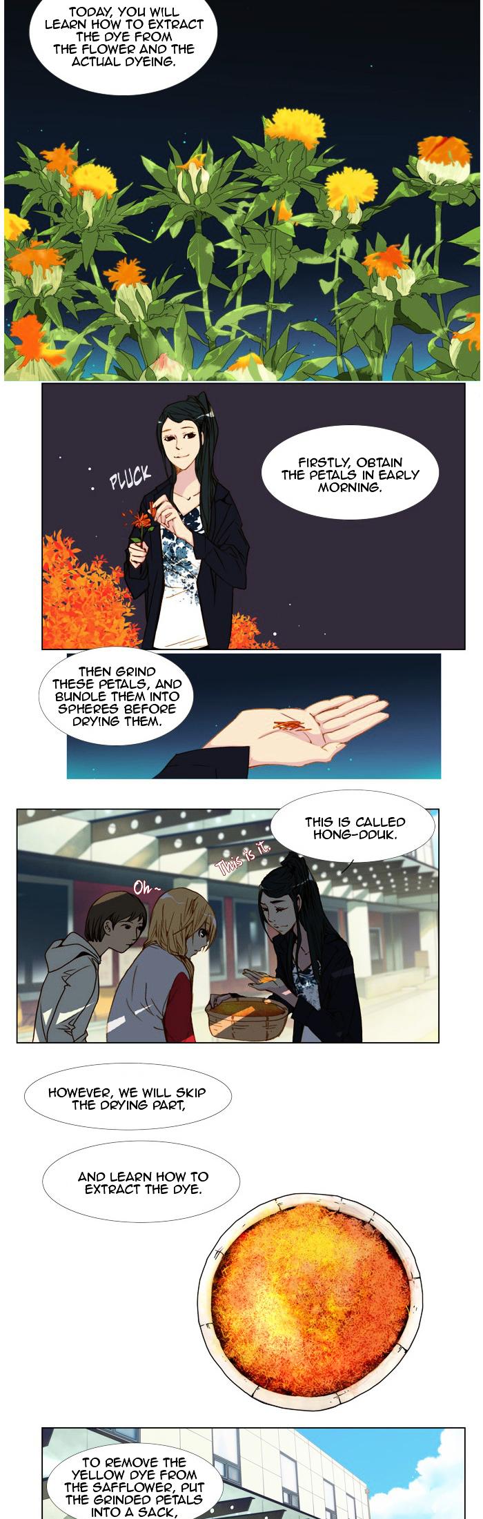Telling Through the Colors Chapter 9 page 8 - Chapter 9 : Second Story - Imbued with Safflower: Part Three