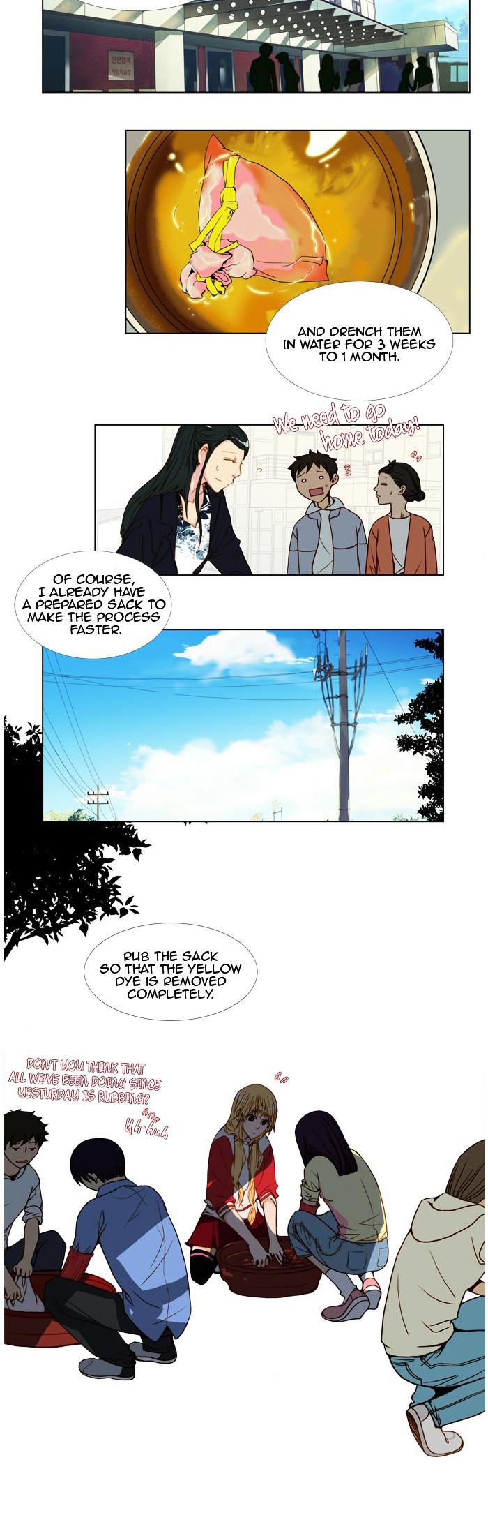 Telling Through the Colors Chapter 9 page 9 - Chapter 9 : Second Story - Imbued with Safflower: Part Three