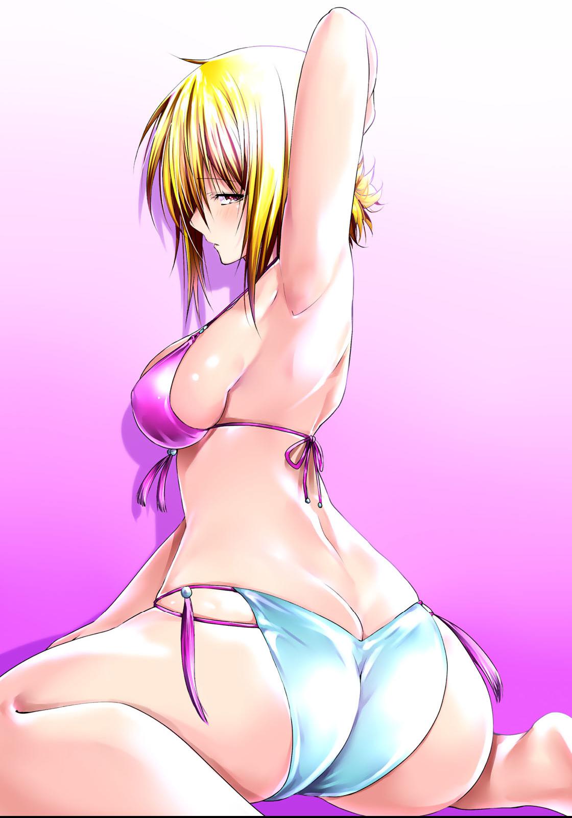 Temple Chapter 22.5 page 2 - Chapter 22.5: Omake - 6 Swimsuit Pics, Worldy Desires Ver