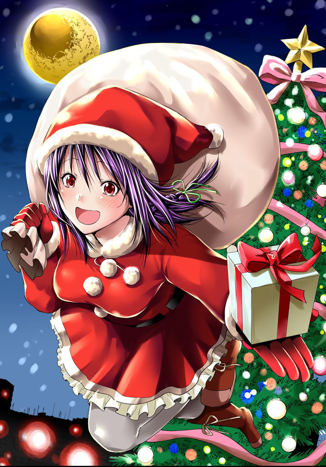 Temple Chapter 36.5 page 1 - Chapter 36.5: Omake - The Three Santa Sisters