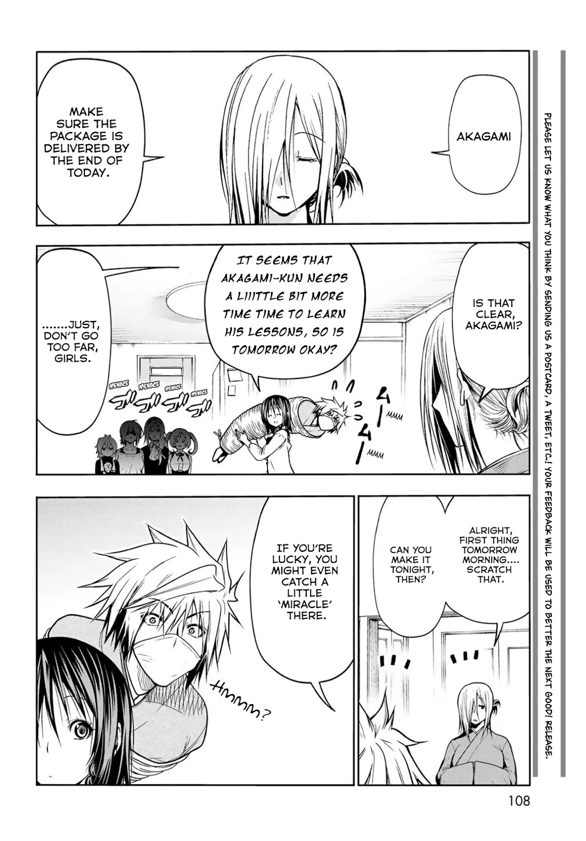 Temple Chapter 49.5 page 12 - Chapter 49.5: Crossover: Matchmaking of Akagami-kun