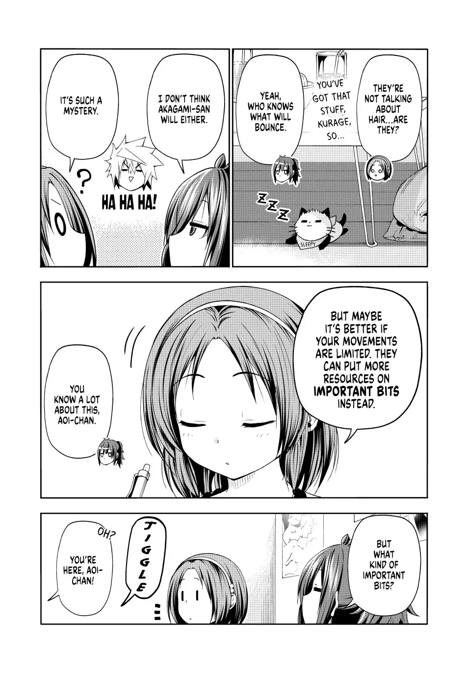 Temple Chapter 76.5 page 3 - Chapter 76.5: (Extra) Aoi-chan's Sharp Mind