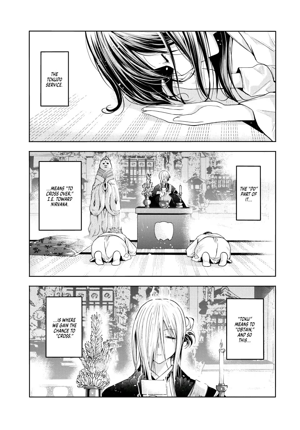 Temple Chapter 77 page 3 - Chapter 77: The Tokudo Ceremony