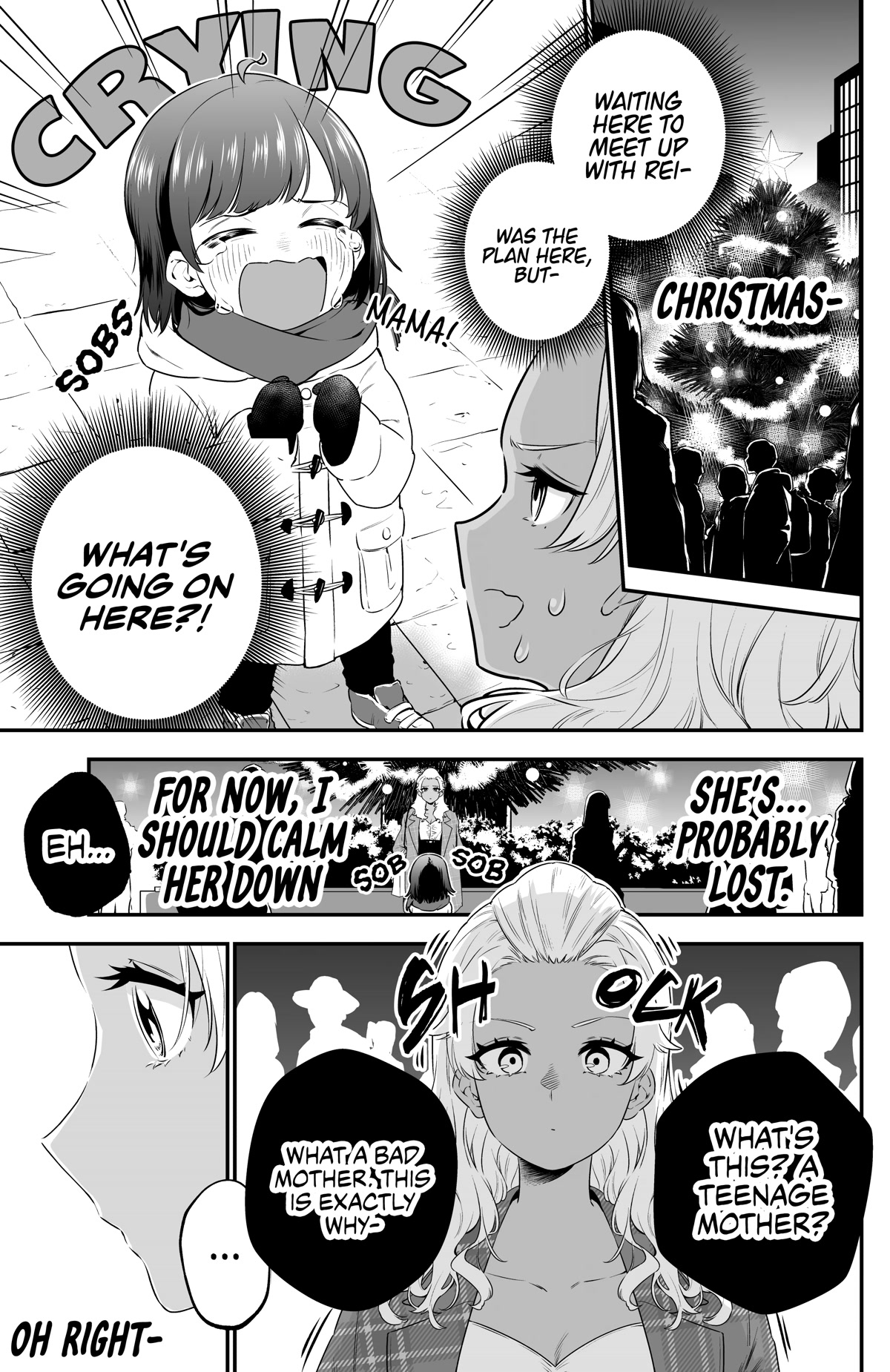 Temptation of Shiro Gal & Kuro Gal Chapter 19 page 1 - Chapter 19: Christmas Eve