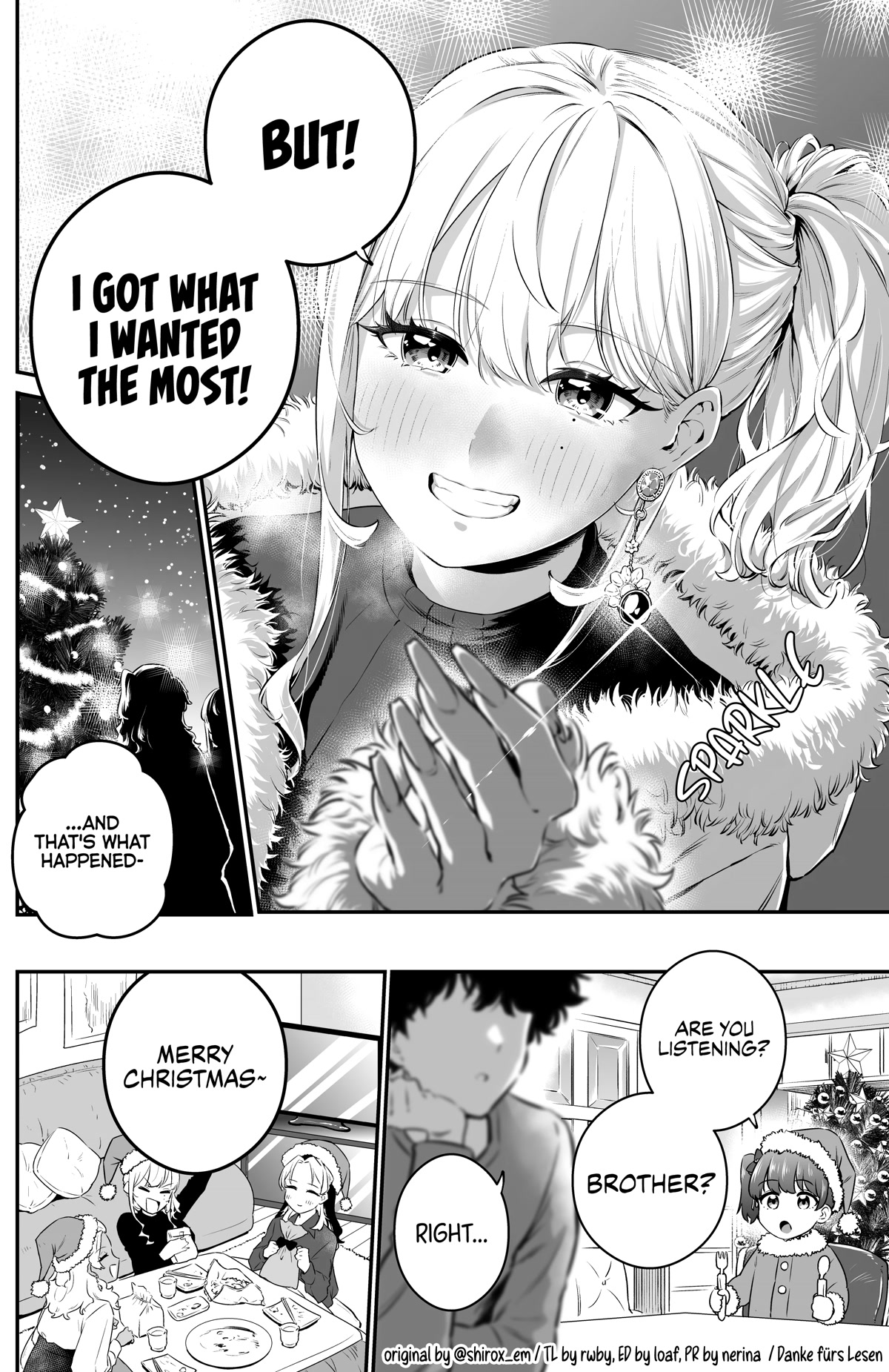 Temptation of Shiro Gal & Kuro Gal Chapter 19 page 4 - Chapter 19: Christmas Eve