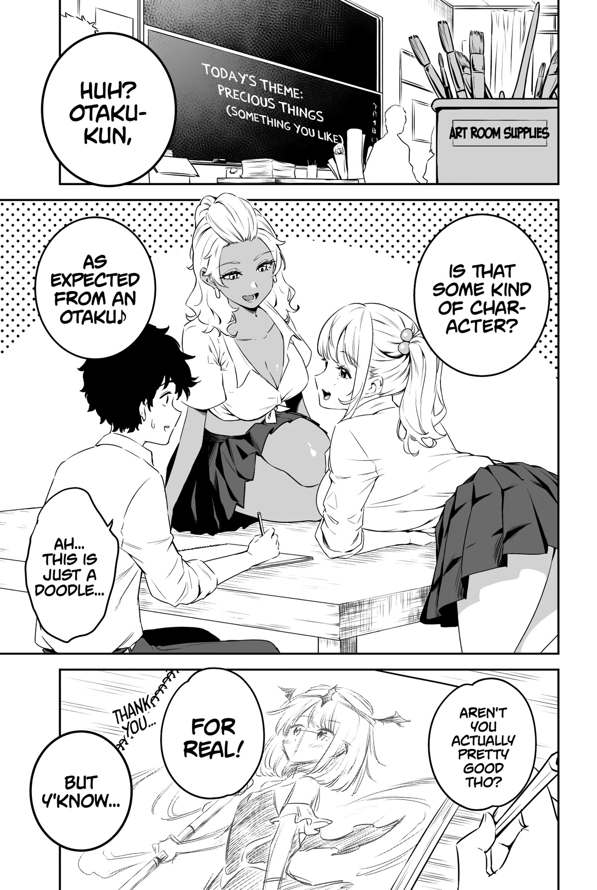 Temptation of Shiro Gal & Kuro Gal Chapter 2 page 1 - Chapter 2: Portrait