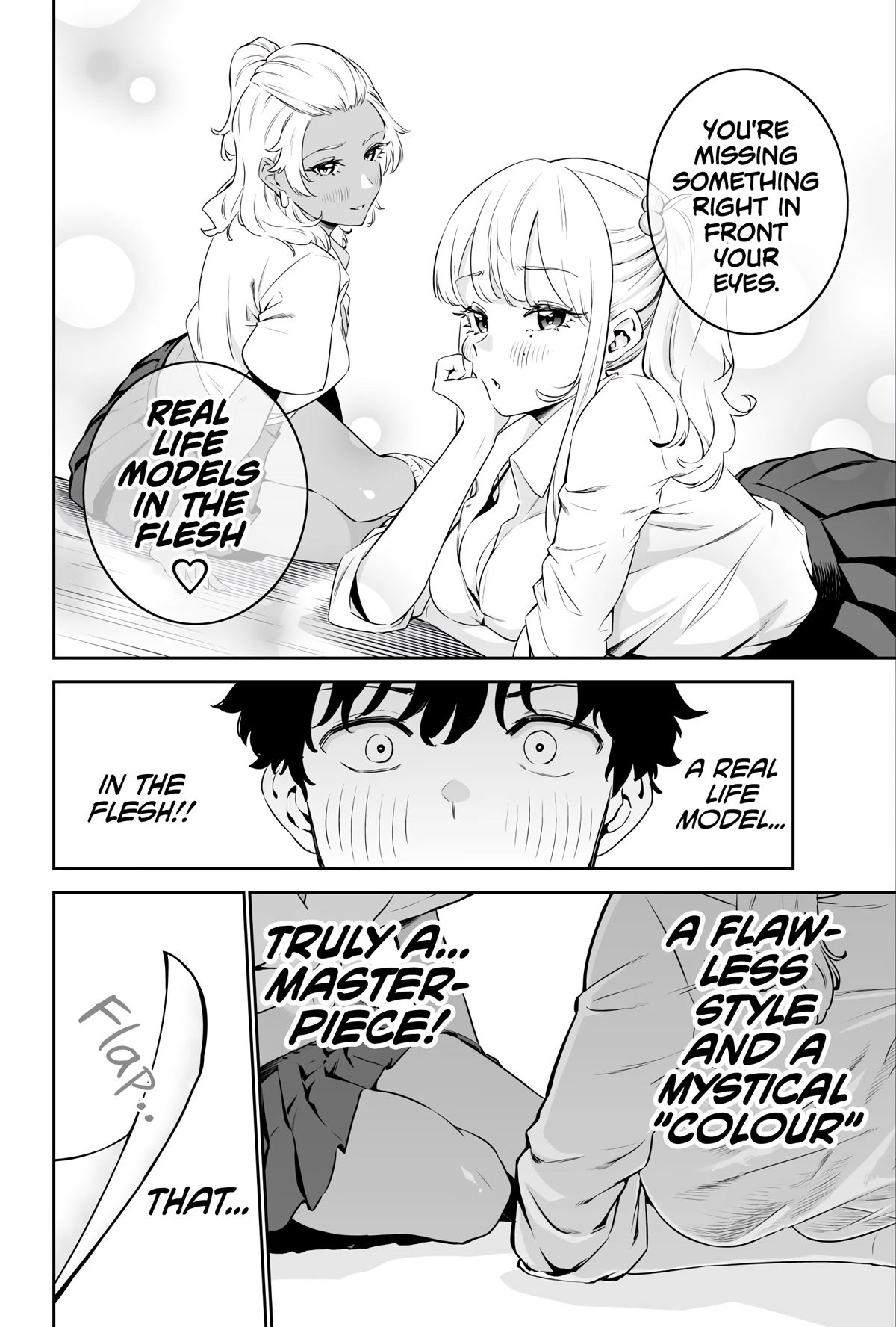 Temptation of Shiro Gal & Kuro Gal Chapter 2 page 2 - Chapter 2: Portrait