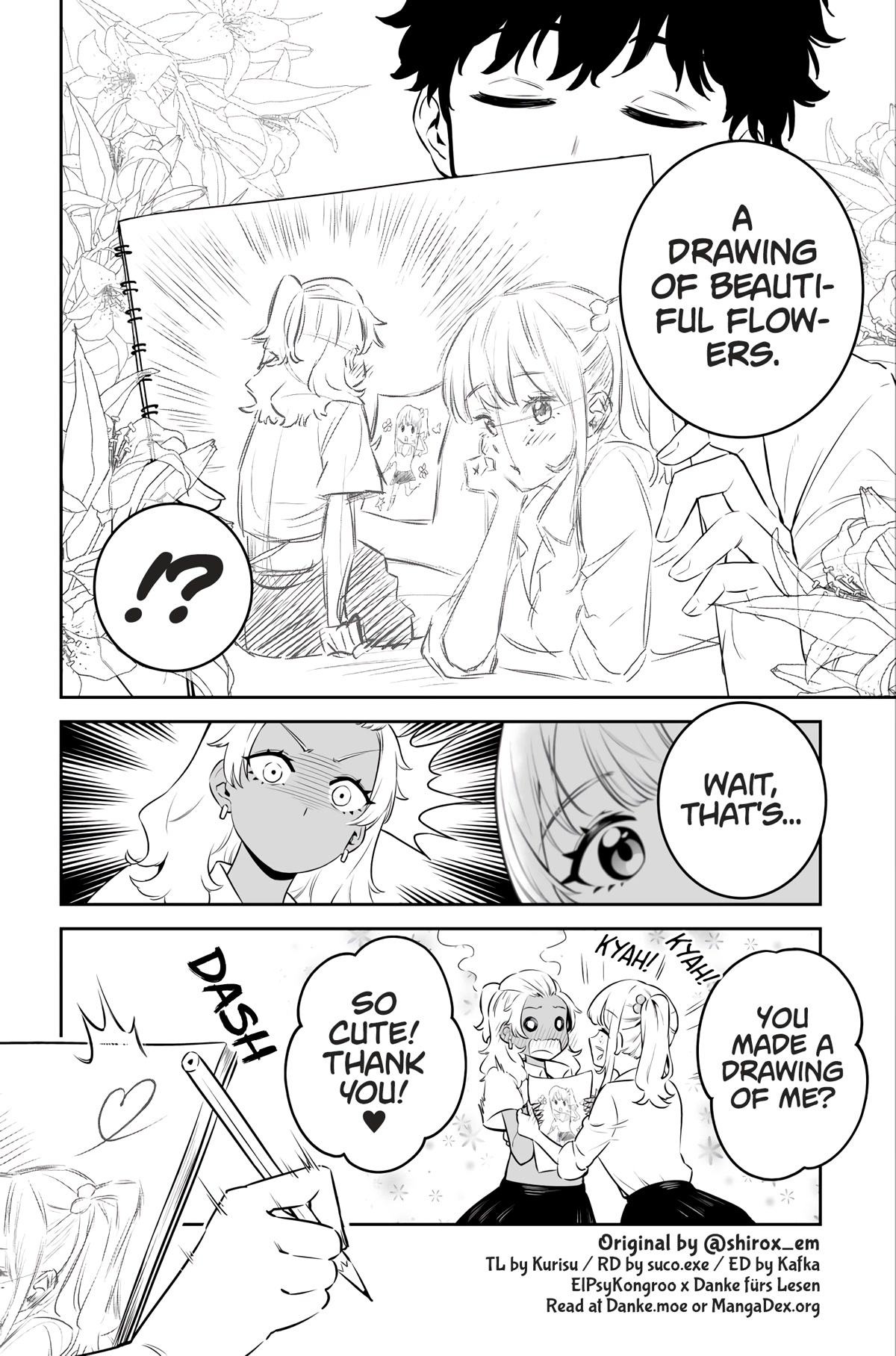 Temptation of Shiro Gal & Kuro Gal Chapter 2 page 4 - Chapter 2: Portrait