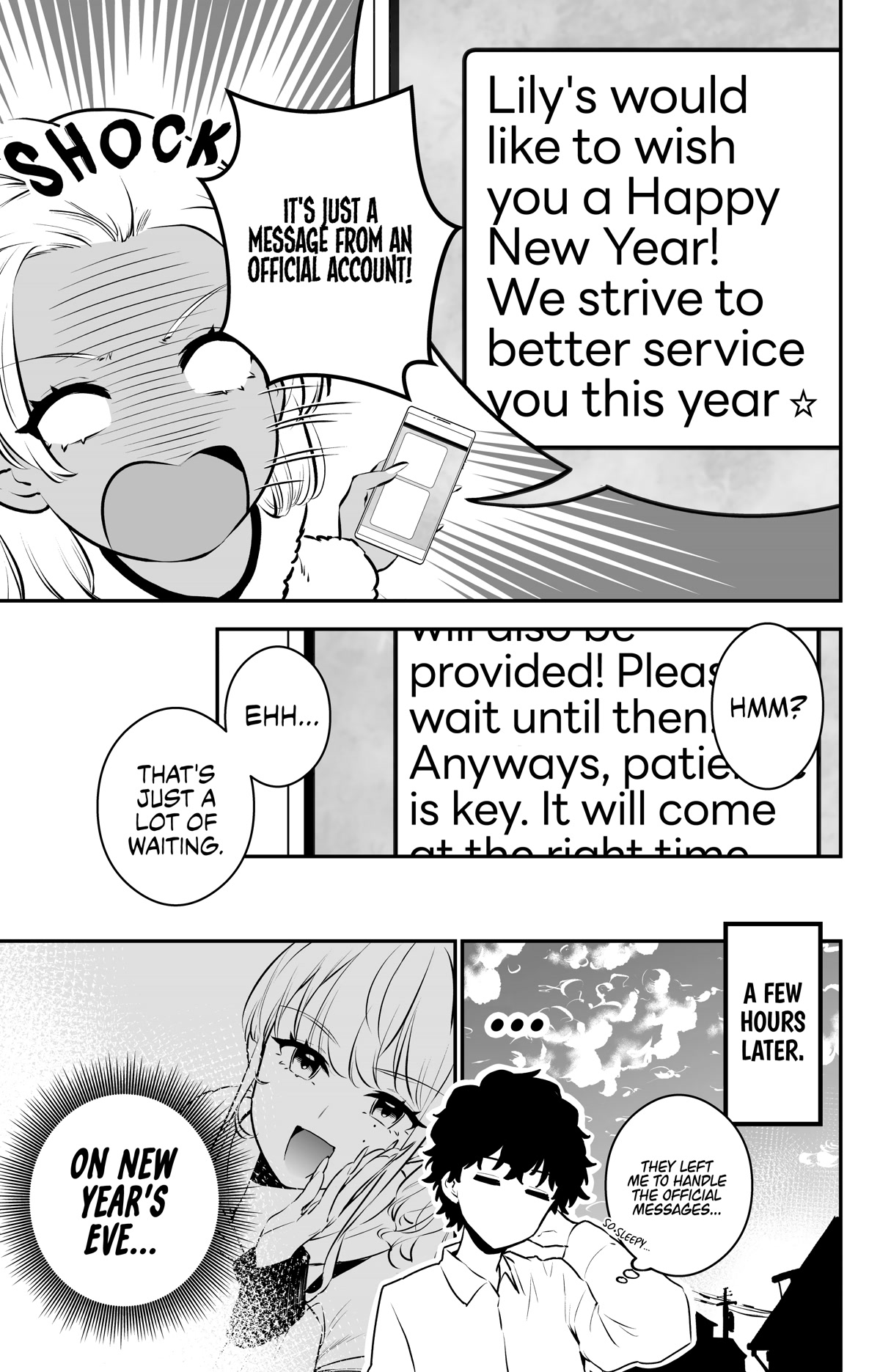Temptation of Shiro Gal & Kuro Gal Chapter 20 page 3 - Chapter 20: Happy New Year!