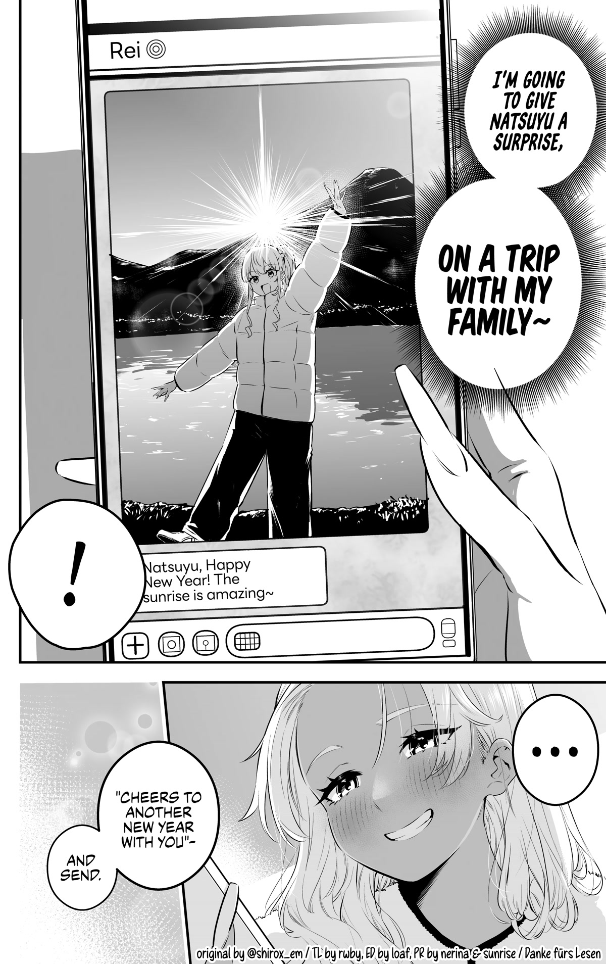 Temptation of Shiro Gal & Kuro Gal Chapter 20 page 4 - Chapter 20: Happy New Year!