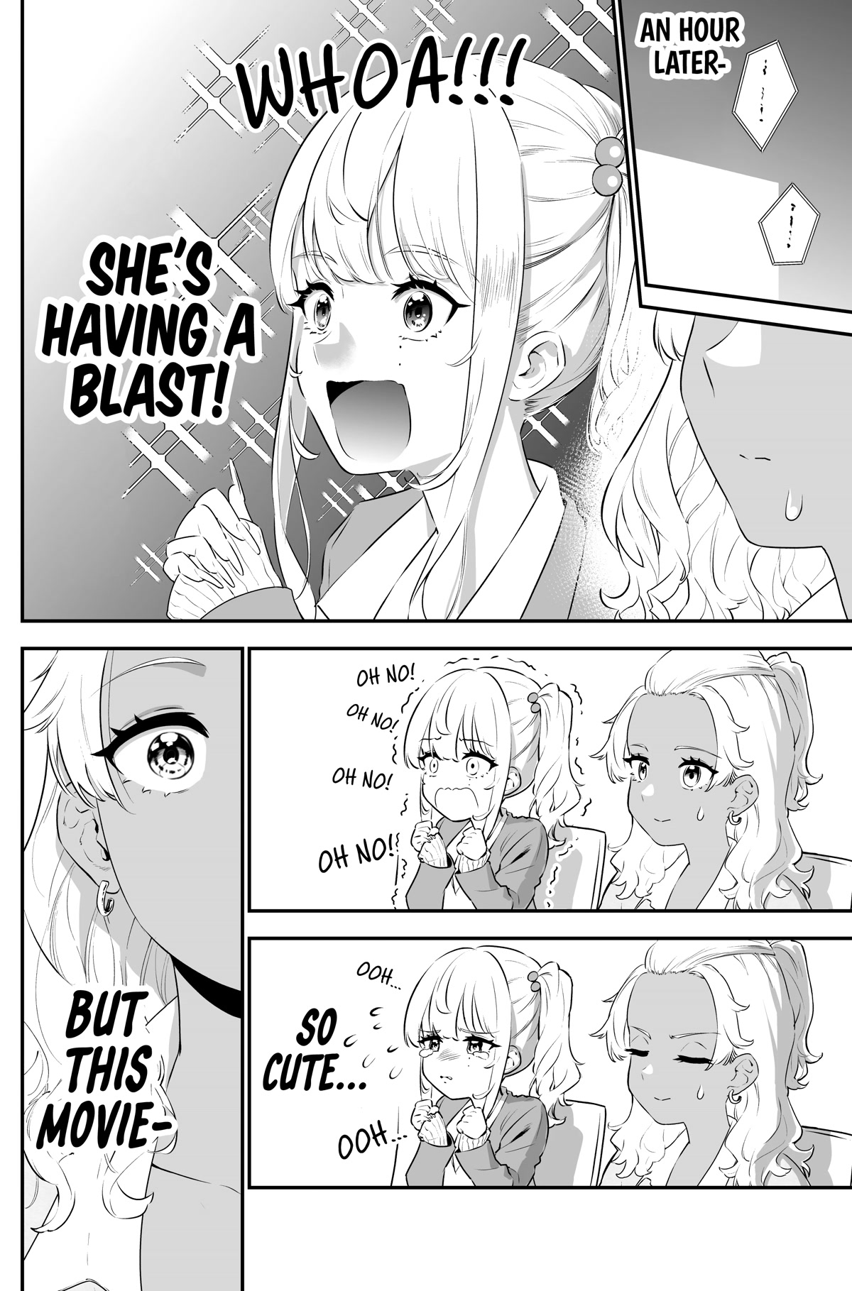 Temptation of Shiro Gal & Kuro Gal Chapter 23 page 2 - Chapter 23: Movies