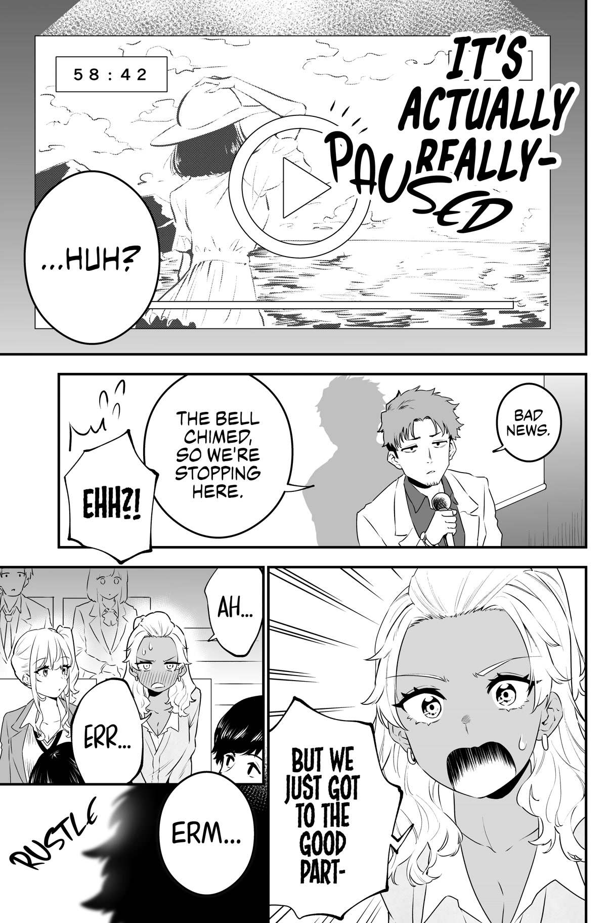 Temptation of Shiro Gal & Kuro Gal Chapter 23 page 3 - Chapter 23: Movies