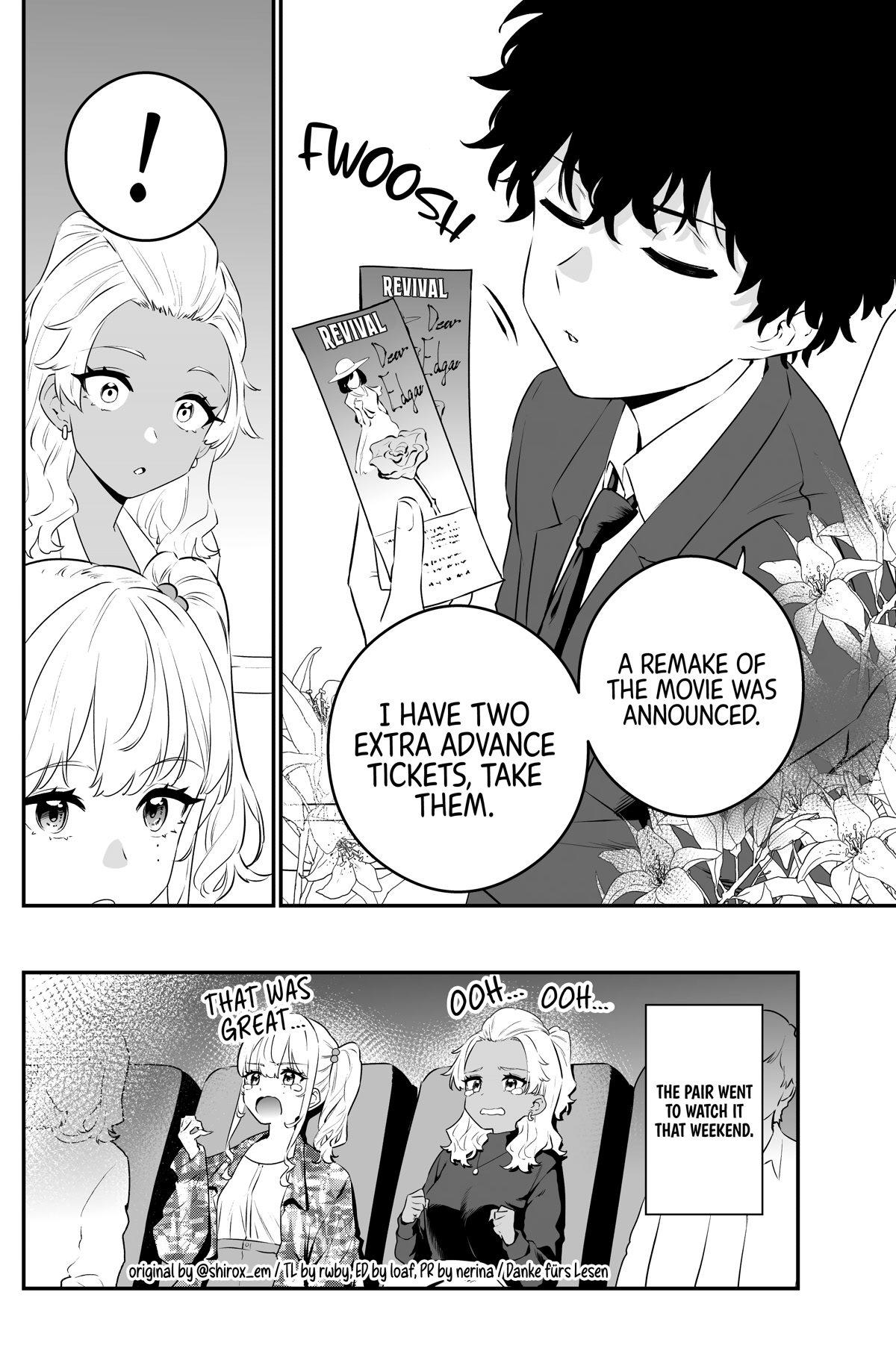 Temptation of Shiro Gal & Kuro Gal Chapter 23 page 4 - Chapter 23: Movies