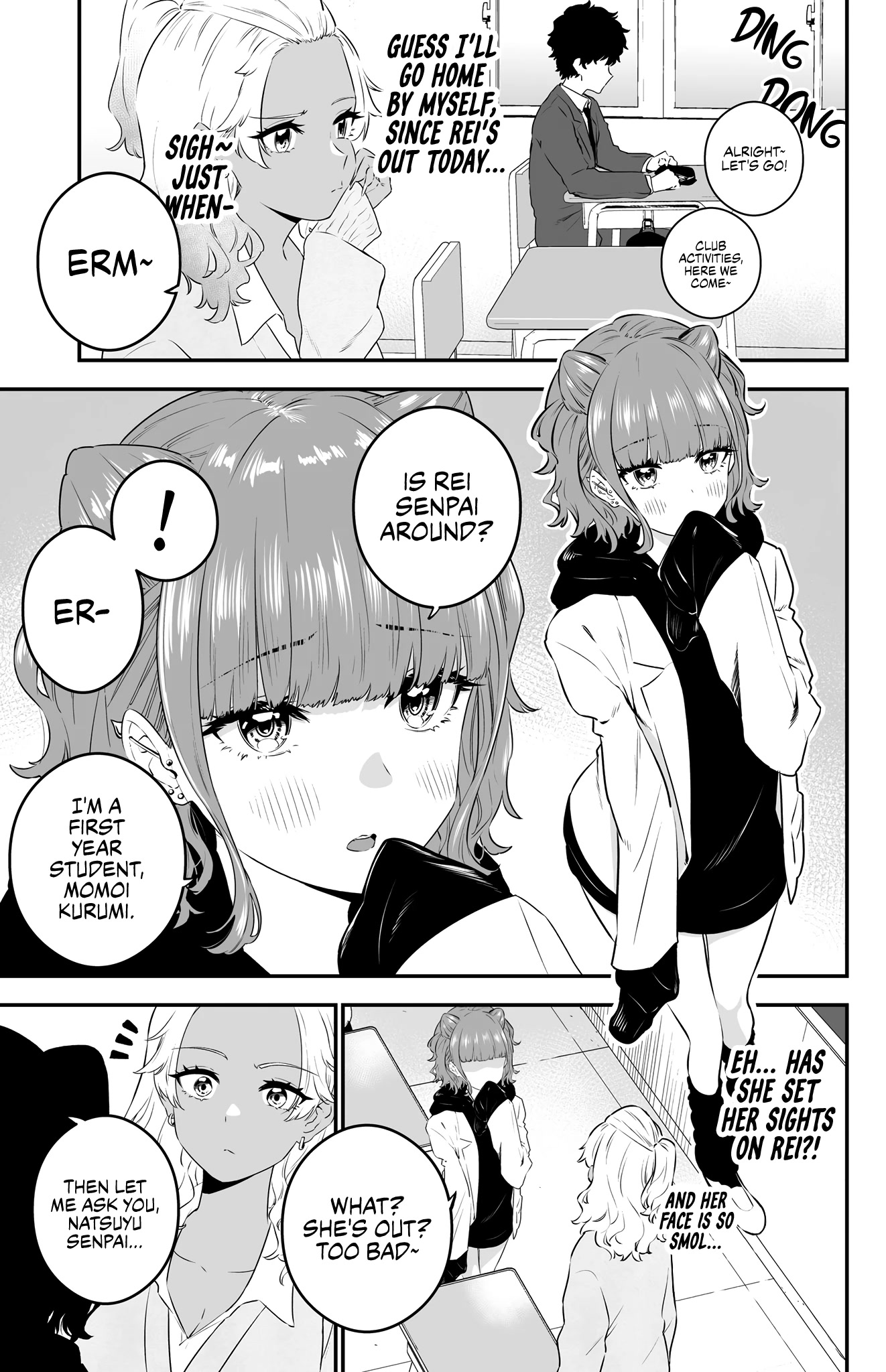 Temptation of Shiro Gal & Kuro Gal Chapter 24 page 1 - Chapter 24: A Problem