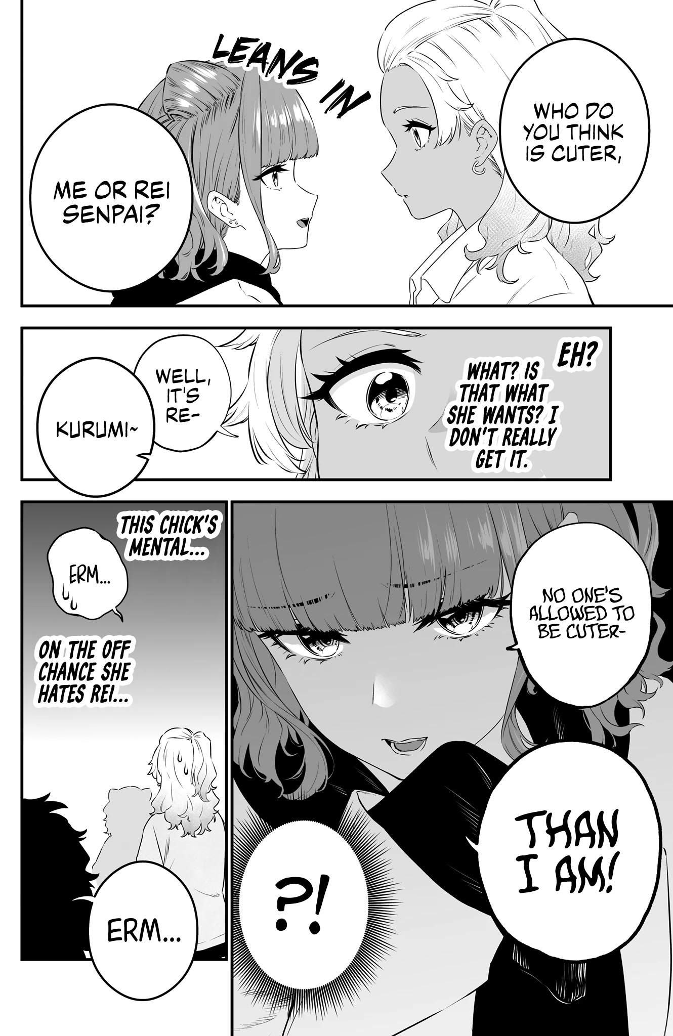 Temptation of Shiro Gal & Kuro Gal Chapter 24 page 2 - Chapter 24: A Problem