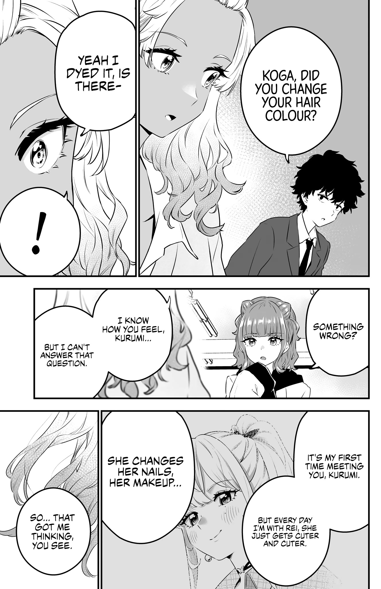 Temptation of Shiro Gal & Kuro Gal Chapter 24 page 3 - Chapter 24: A Problem