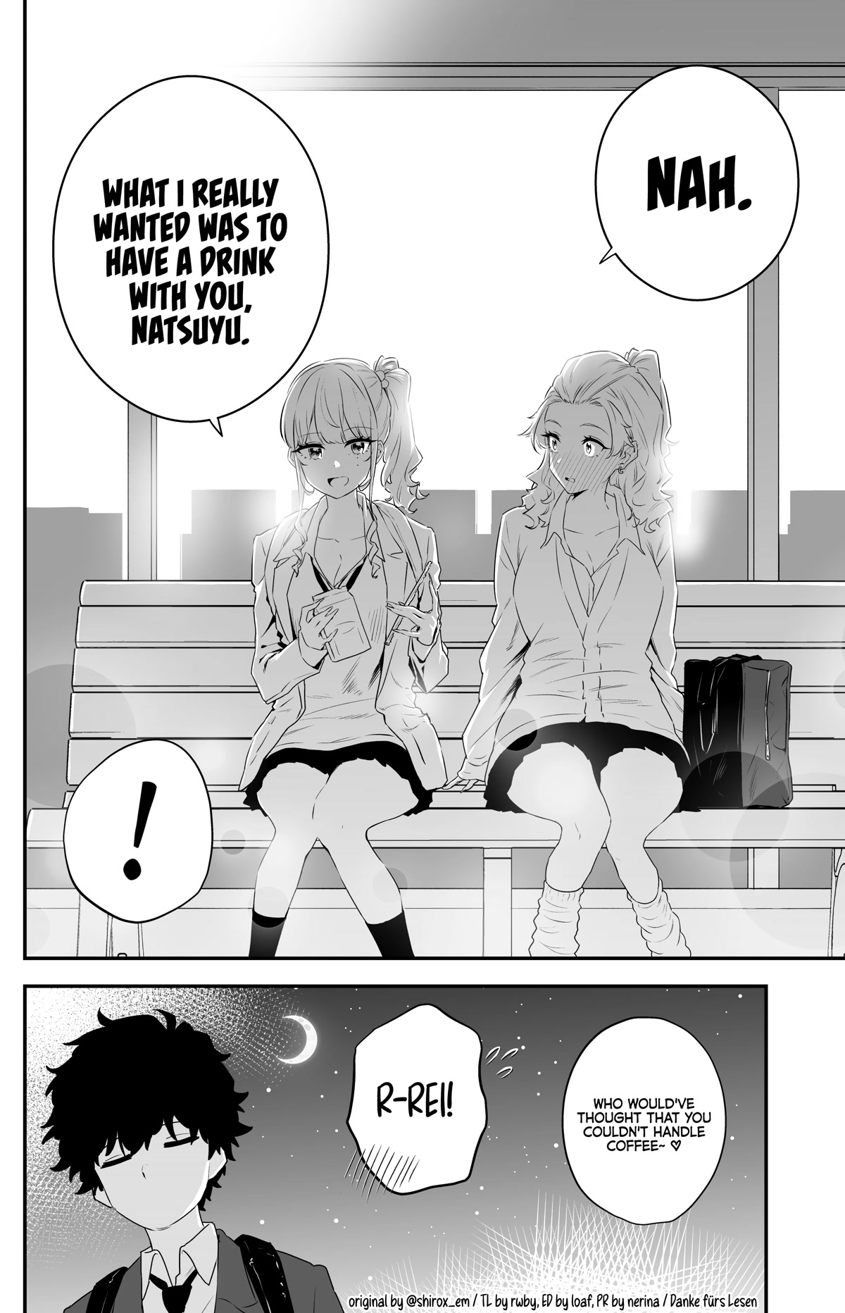 Temptation of Shiro Gal & Kuro Gal Chapter 28 page 4 - Chapter 28: A Drink