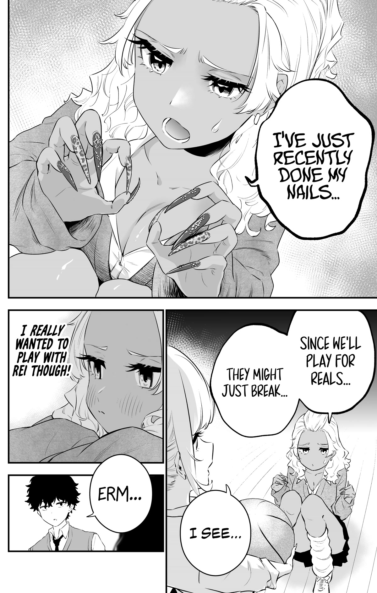 Temptation of Shiro Gal & Kuro Gal Chapter 29 page 2 - Chapter 29: Fingers