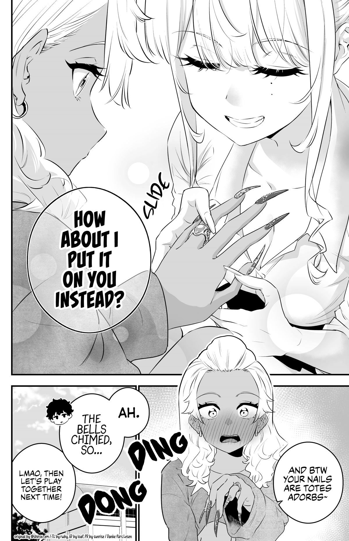 Temptation of Shiro Gal & Kuro Gal Chapter 29 page 4 - Chapter 29: Fingers