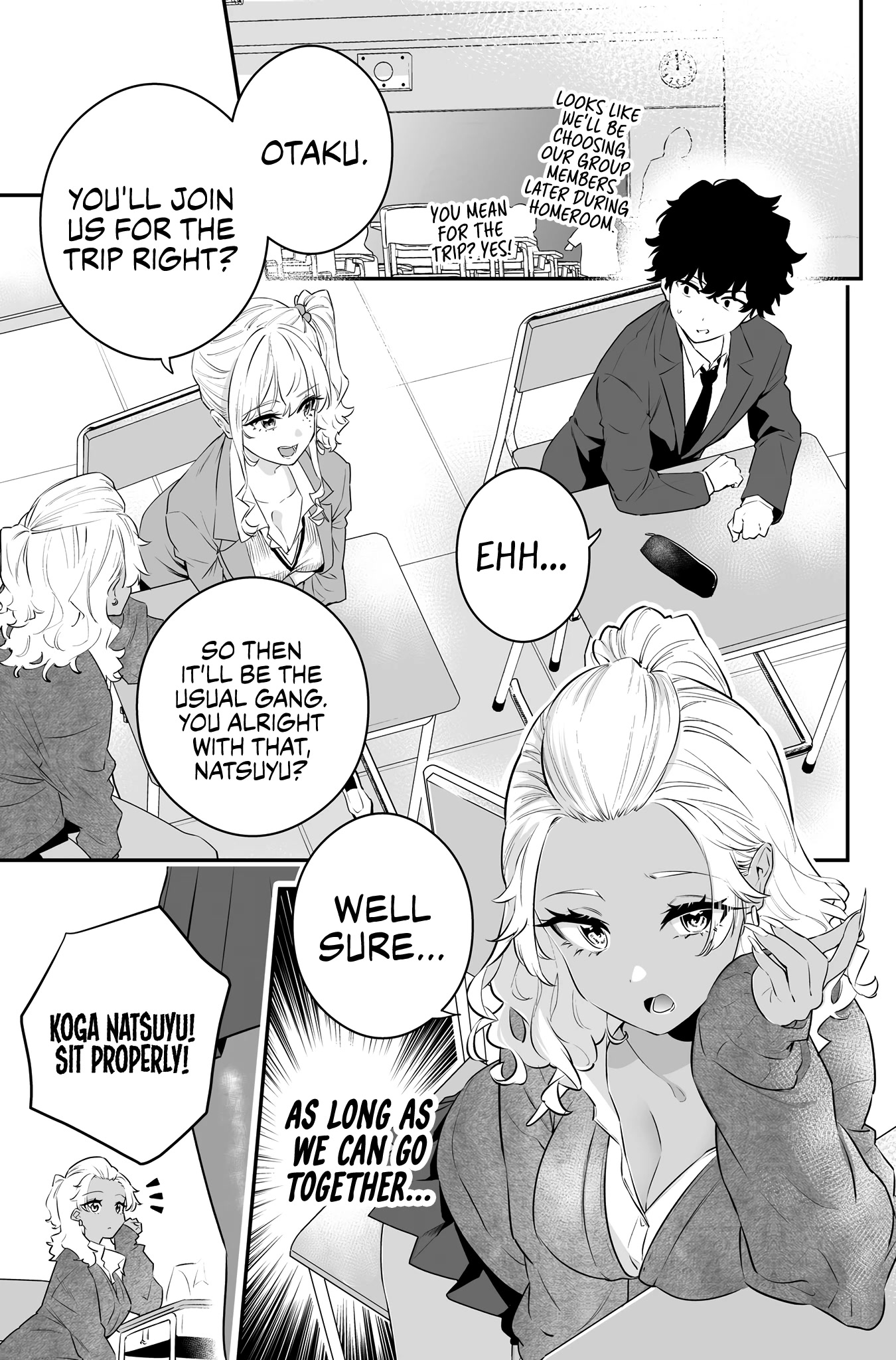 Temptation of Shiro Gal & Kuro Gal Chapter 30 page 1 - Chapter 30: By Chance