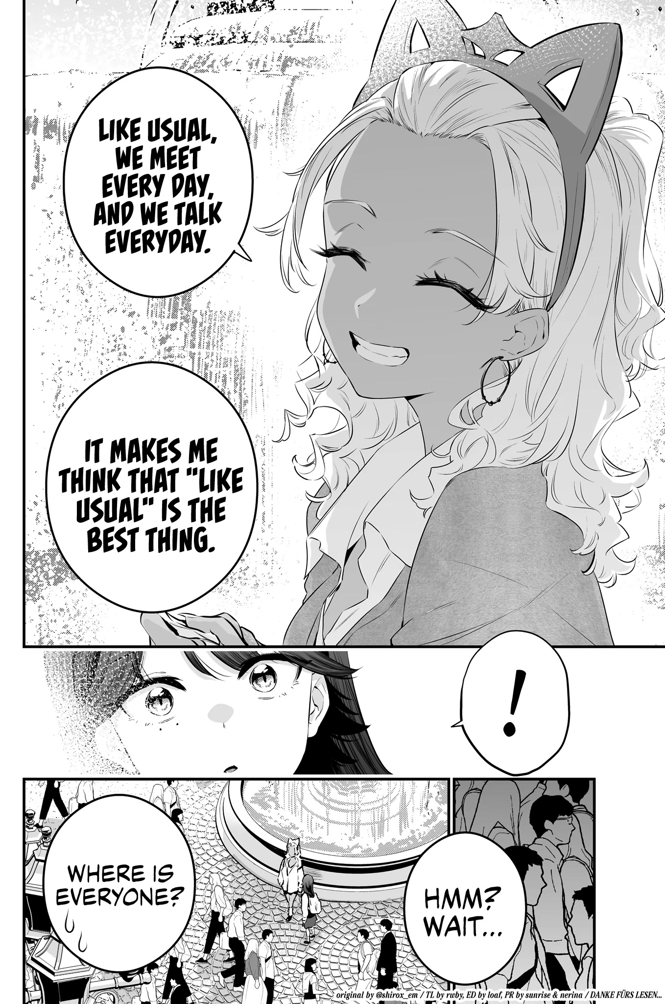 Temptation of Shiro Gal & Kuro Gal Chapter 31 page 6 - Chapter 31: As Usual