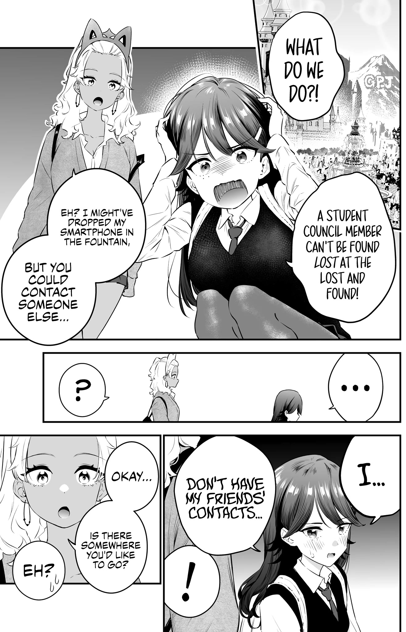 Temptation of Shiro Gal & Kuro Gal Chapter 32 page 1 - Chapter 32: Relationship