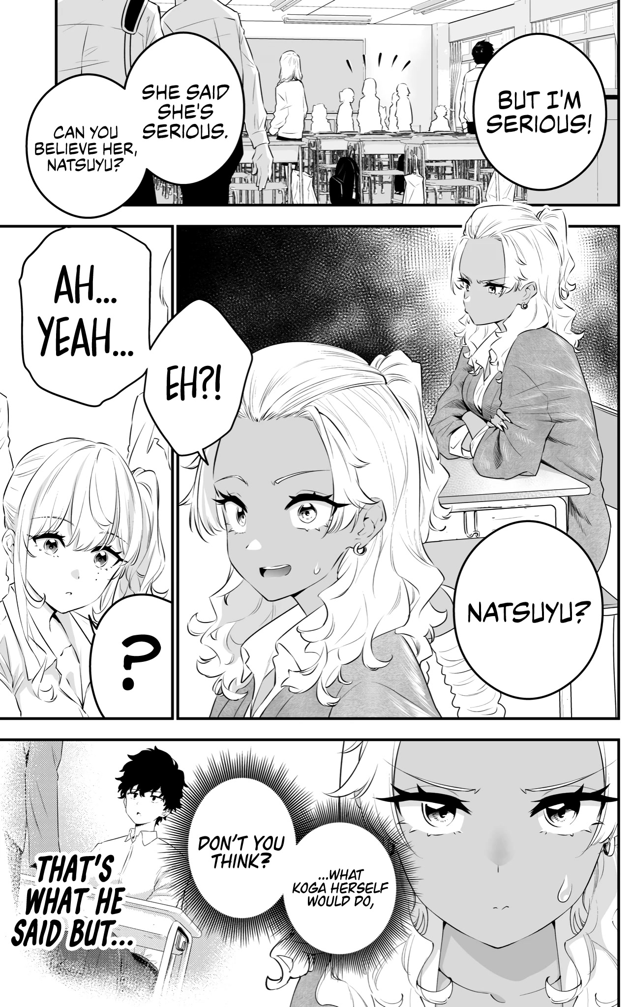 Temptation of Shiro Gal & Kuro Gal Chapter 35 page 1 - Chapter 35: Inner Thoughts