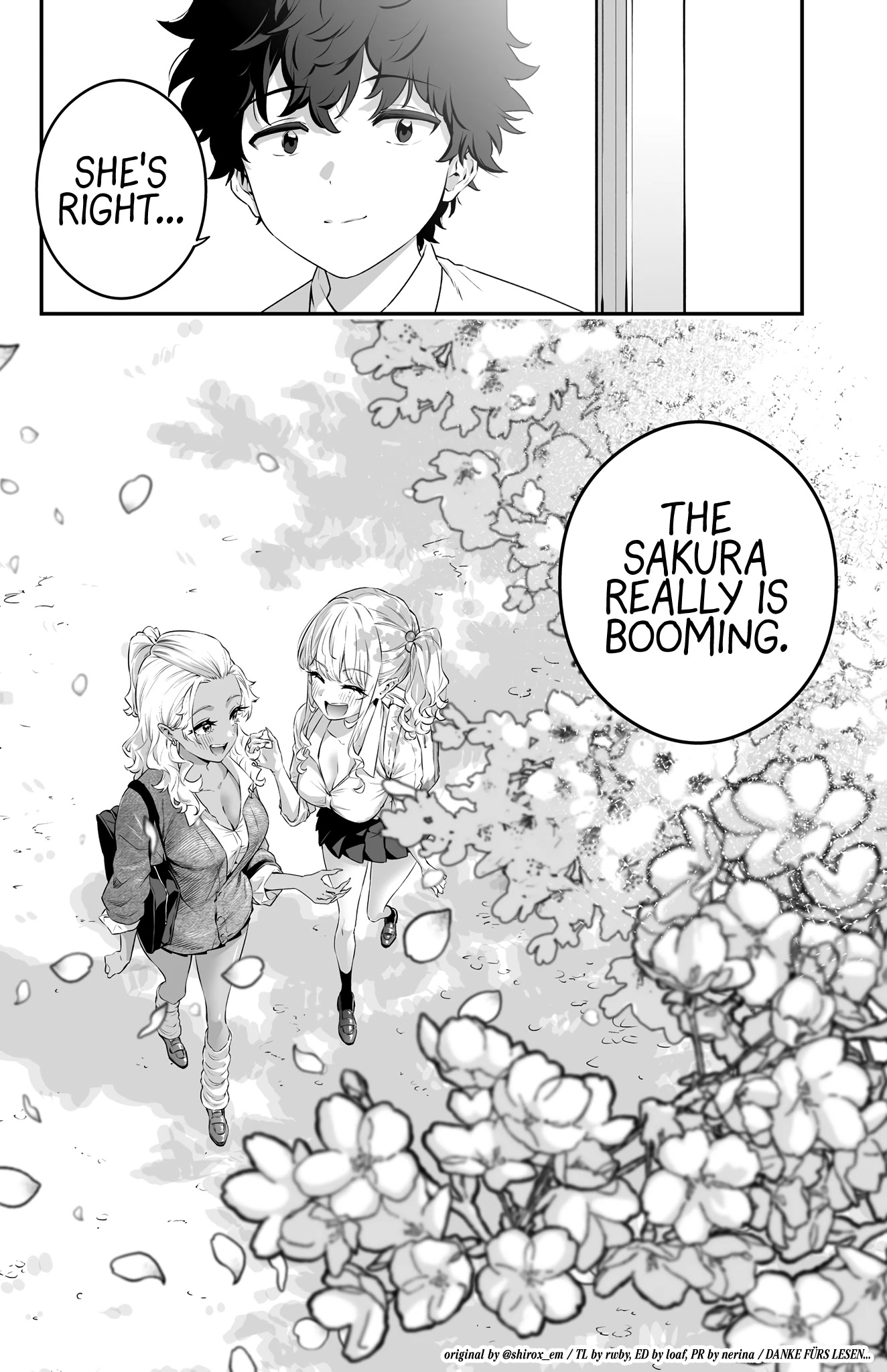 Temptation of Shiro Gal & Kuro Gal Chapter 36 page 7 - Chapter 36: Watching Sakura [END]