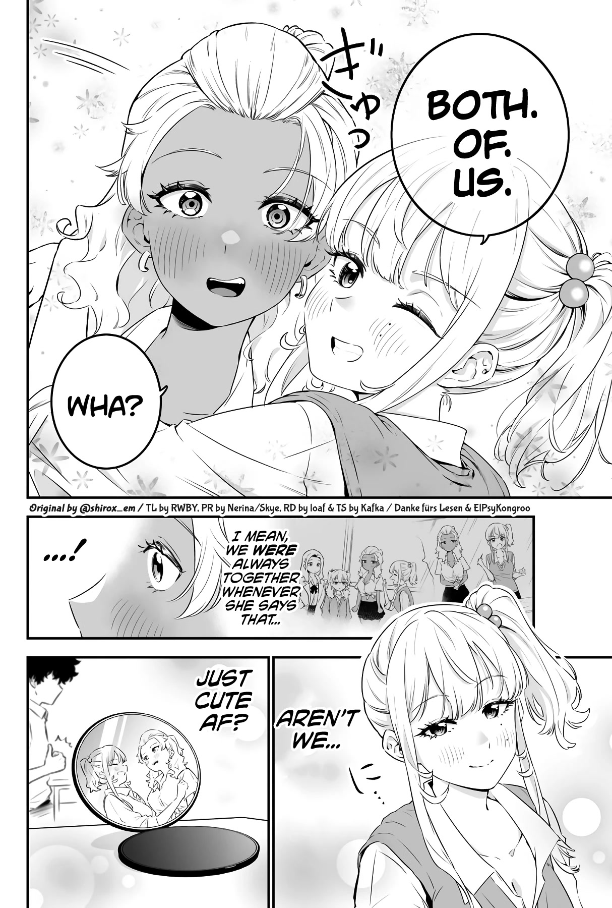 Temptation of Shiro Gal & Kuro Gal Chapter 5 page 4 - Chapter 5: Catchphrase