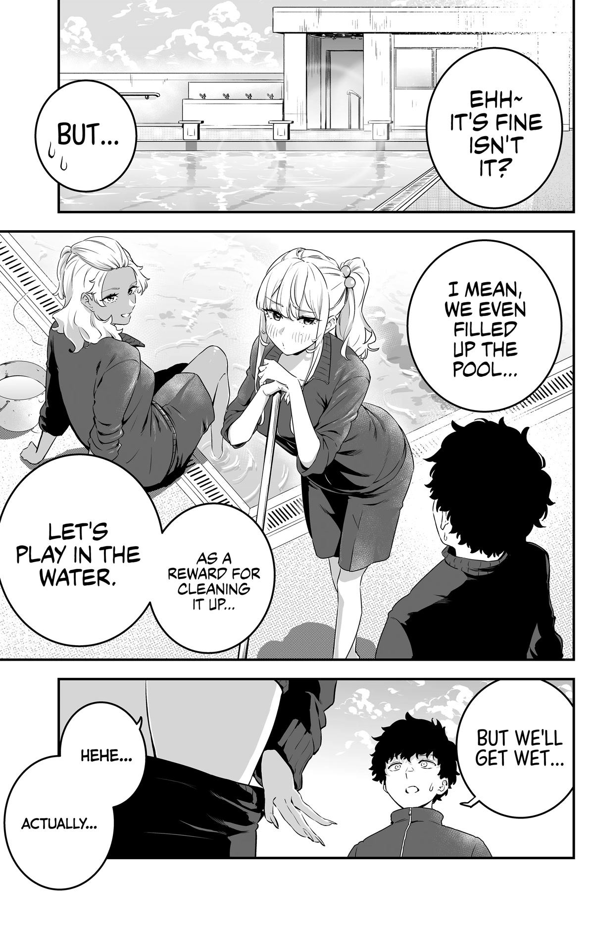Temptation of Shiro Gal & Kuro Gal Chapter 6 page 1 - Chapter 6: Playing with Water