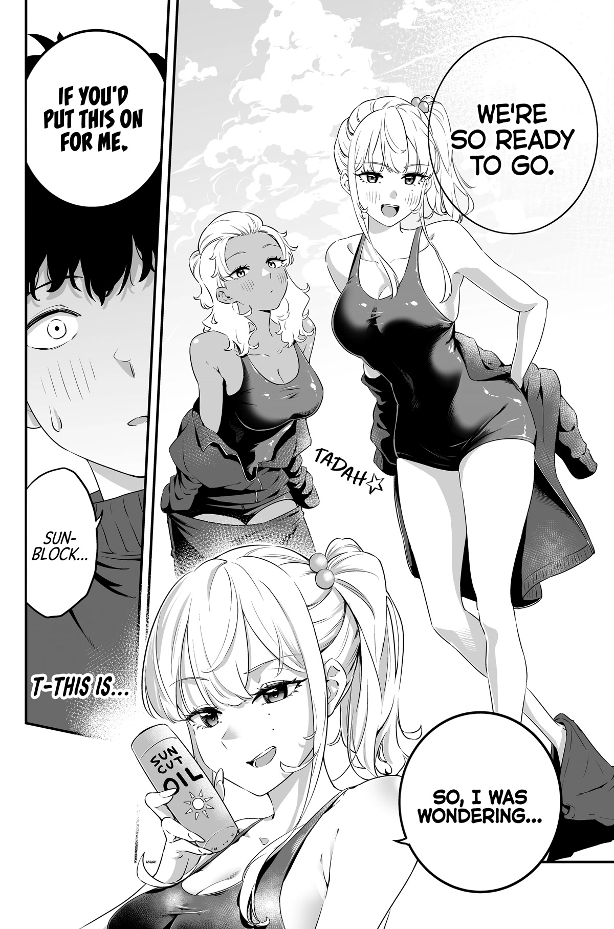 Temptation of Shiro Gal & Kuro Gal Chapter 6 page 2 - Chapter 6: Playing with Water