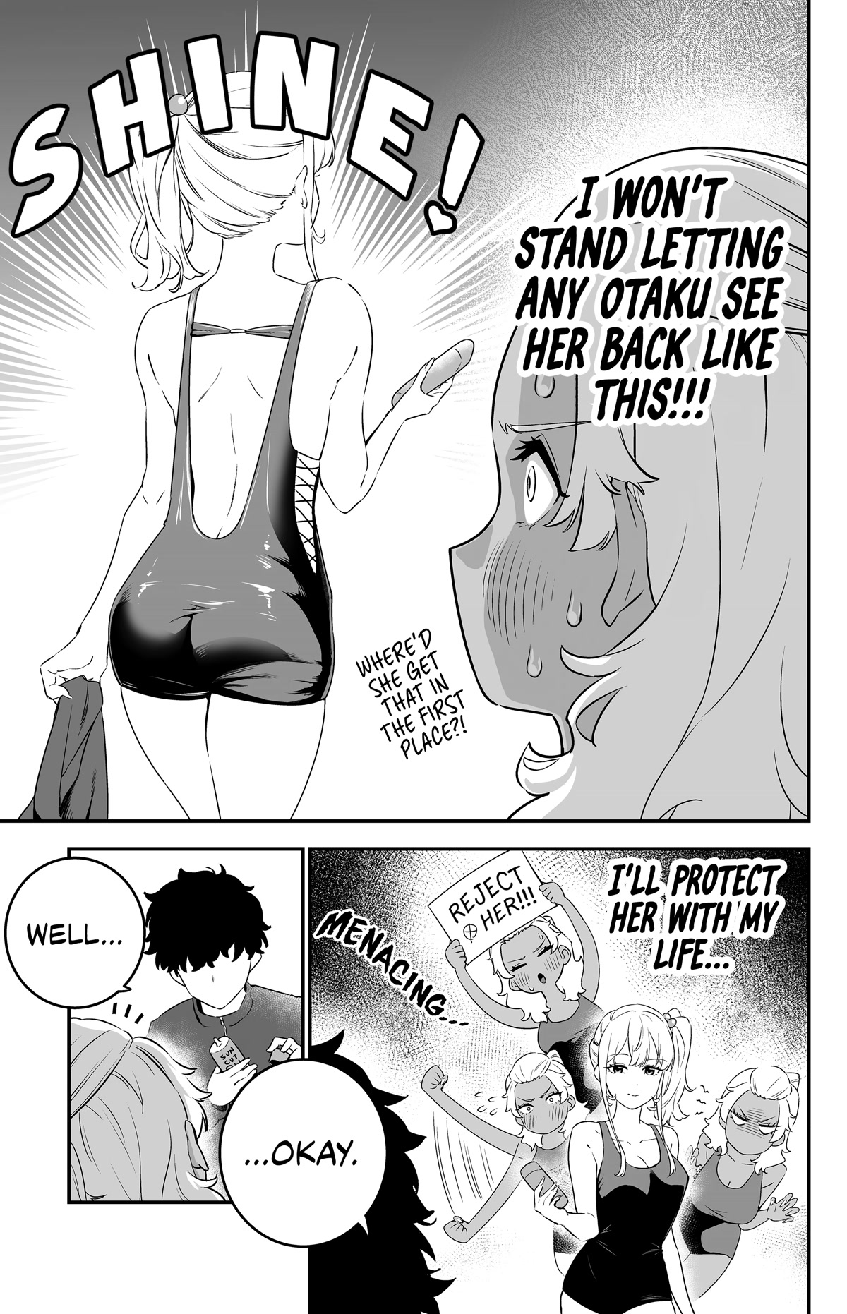 Temptation of Shiro Gal & Kuro Gal Chapter 6 page 3 - Chapter 6: Playing with Water