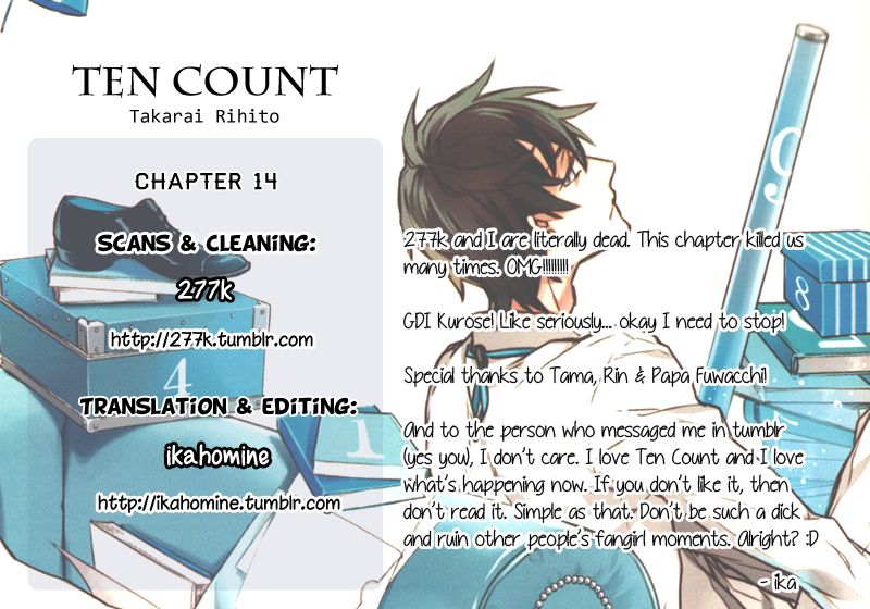 Ten Count Chapter 14 page 1 - Chapter 14 : Count 14