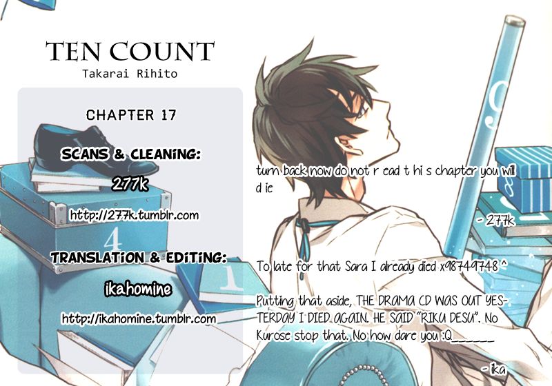 Ten Count Chapter 17 page 1 - Chapter 17 : Count 17 (Fixed)
