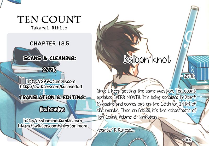 Ten Count Chapter 18.5 page 1 - Chapter 18.5 : Count 18.5
