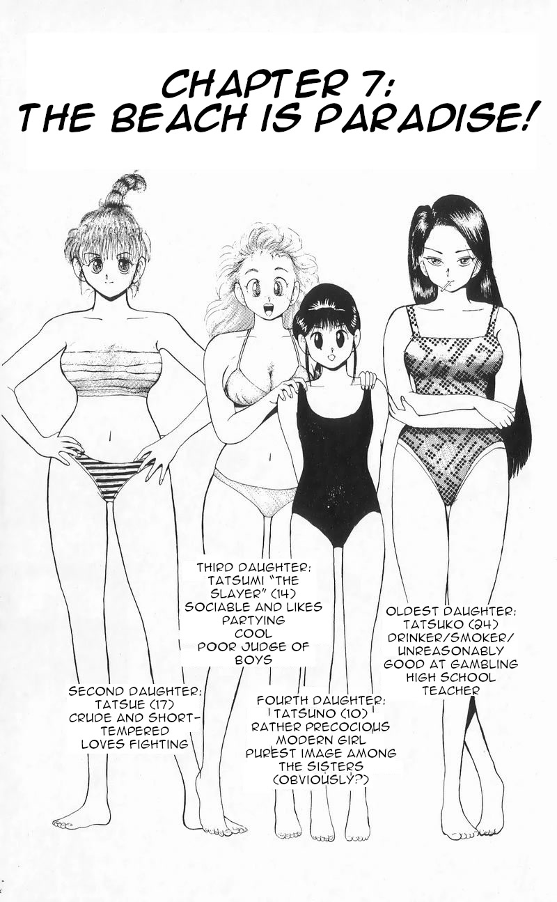Ten de Shouwaru Cupid Chapter 7 page 1 - Chapter 7: The Beach is Paradise!