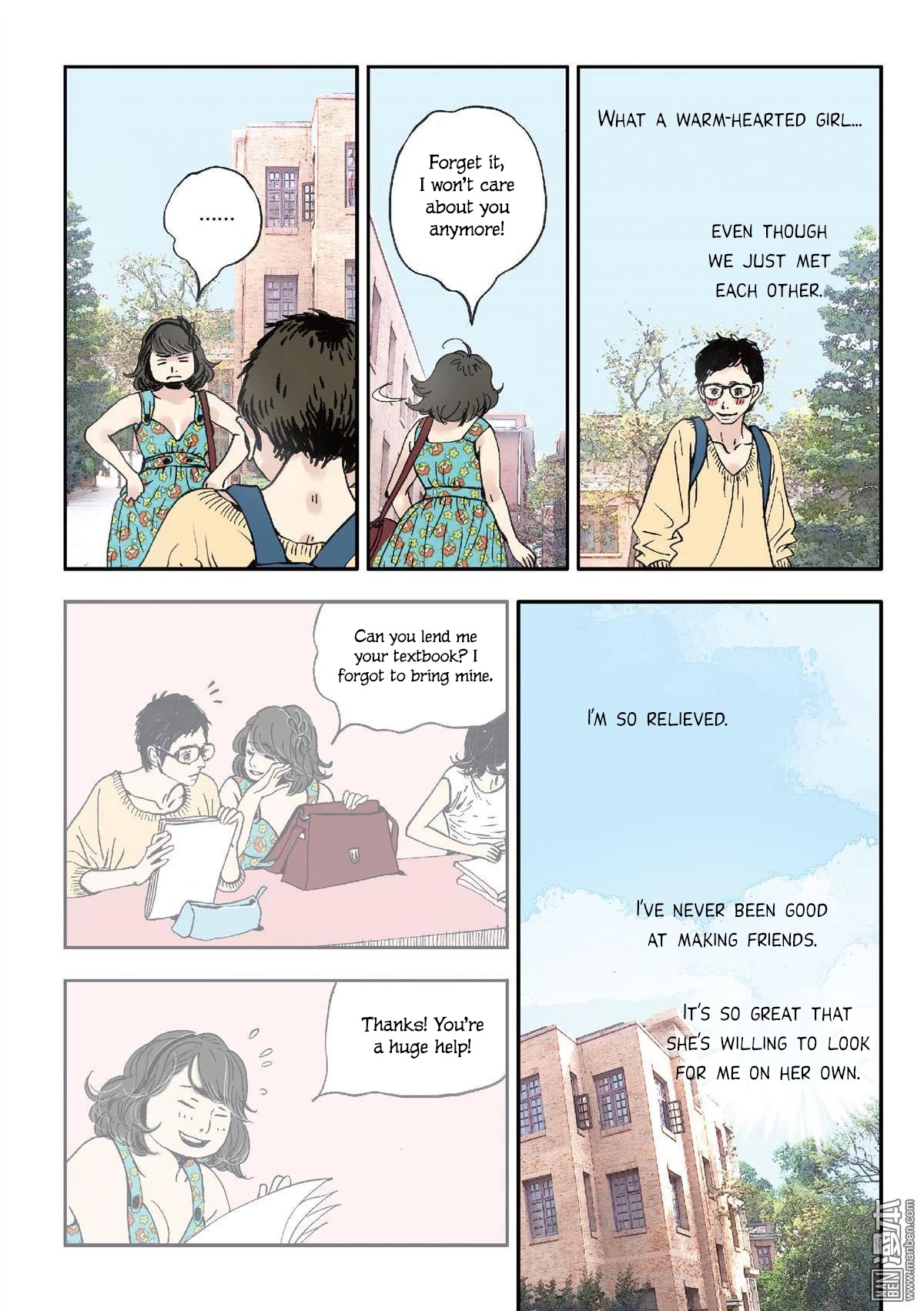 Ten Thousand Kinds of Love Chapter 12 page 10 - Chapter 12: University