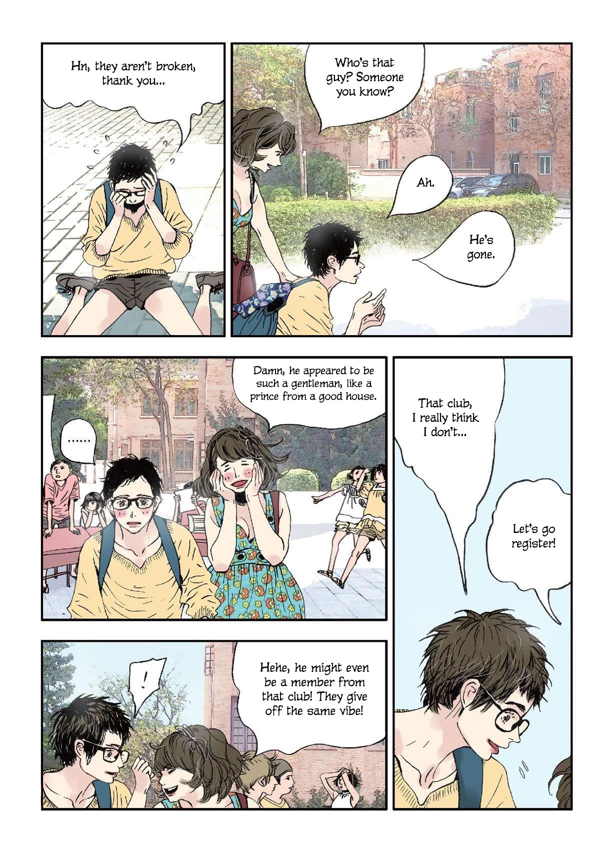 Ten Thousand Kinds of Love Chapter 12 page 8 - Chapter 12: University
