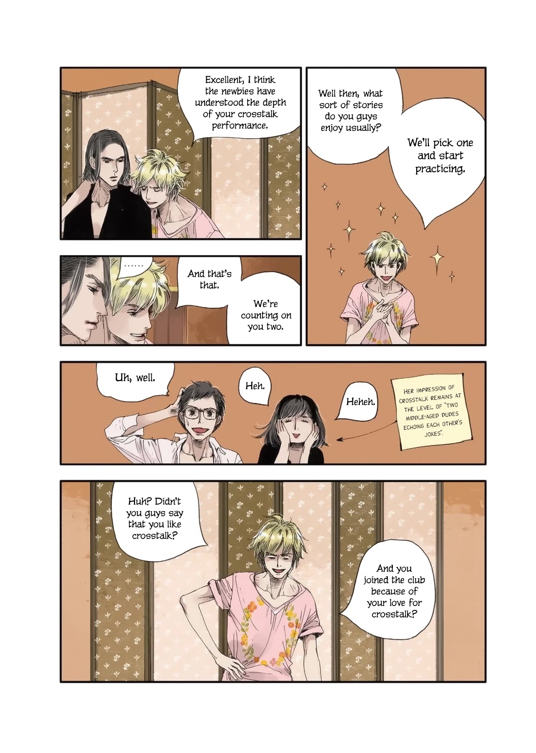 Ten Thousand Kinds of Love Chapter 15 page 14 - Chapter 15: The Crosstalk Club