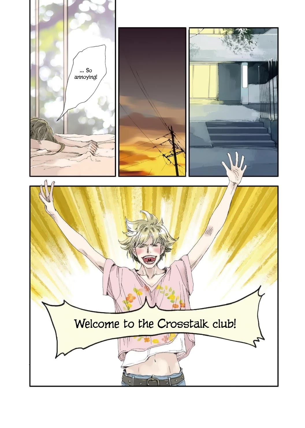 Ten Thousand Kinds of Love Chapter 15 page 6 - Chapter 15: The Crosstalk Club