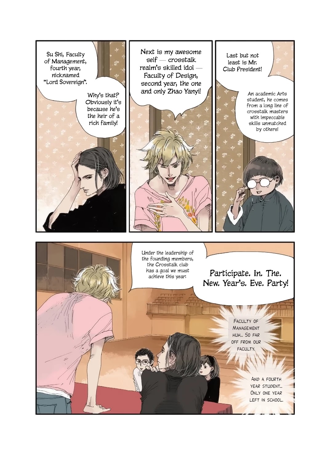 Ten Thousand Kinds of Love Chapter 15 page 8 - Chapter 15: The Crosstalk Club