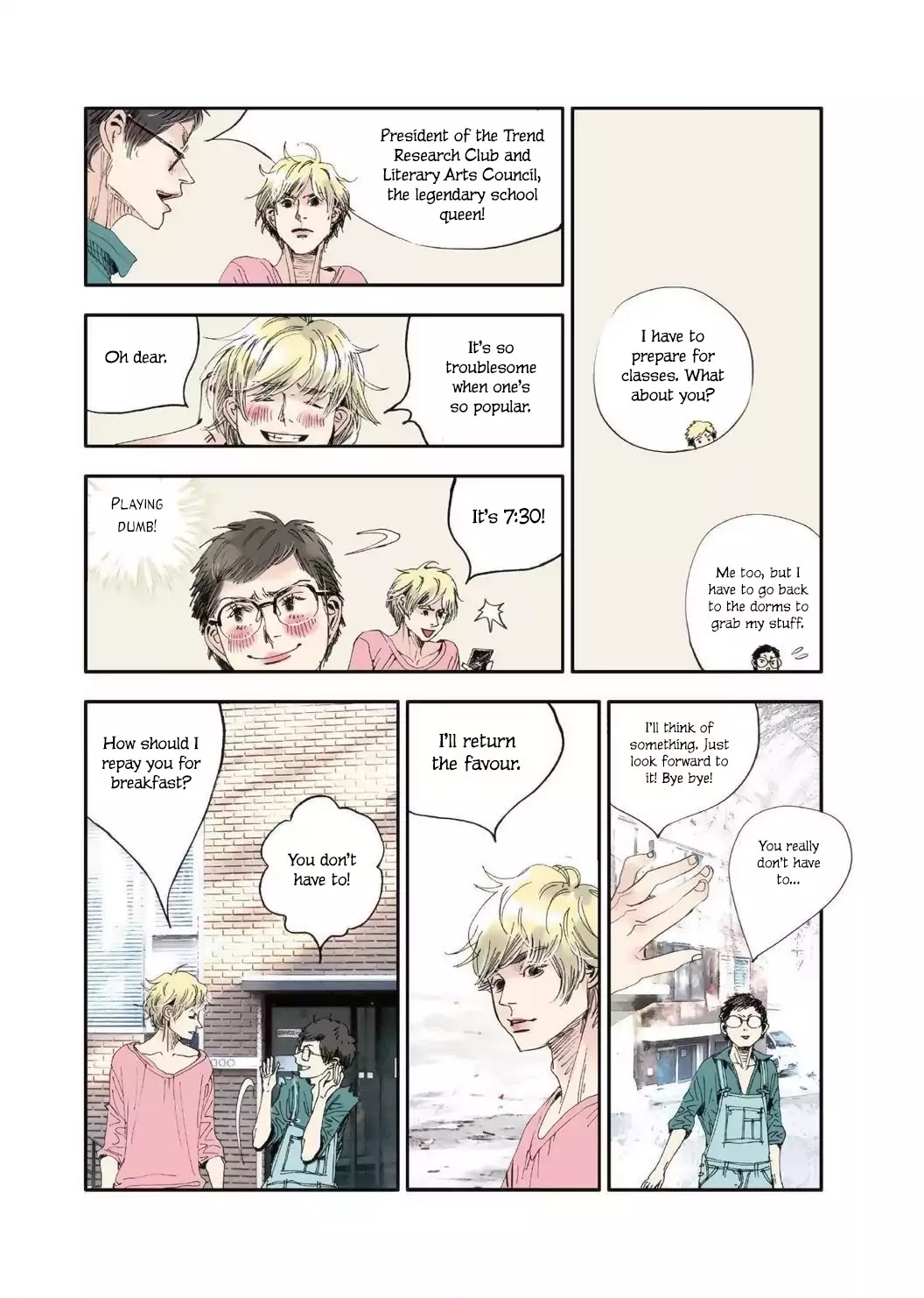 Ten Thousand Kinds of Love Chapter 17 page 14 - Chapter 17: Breakfast for Two