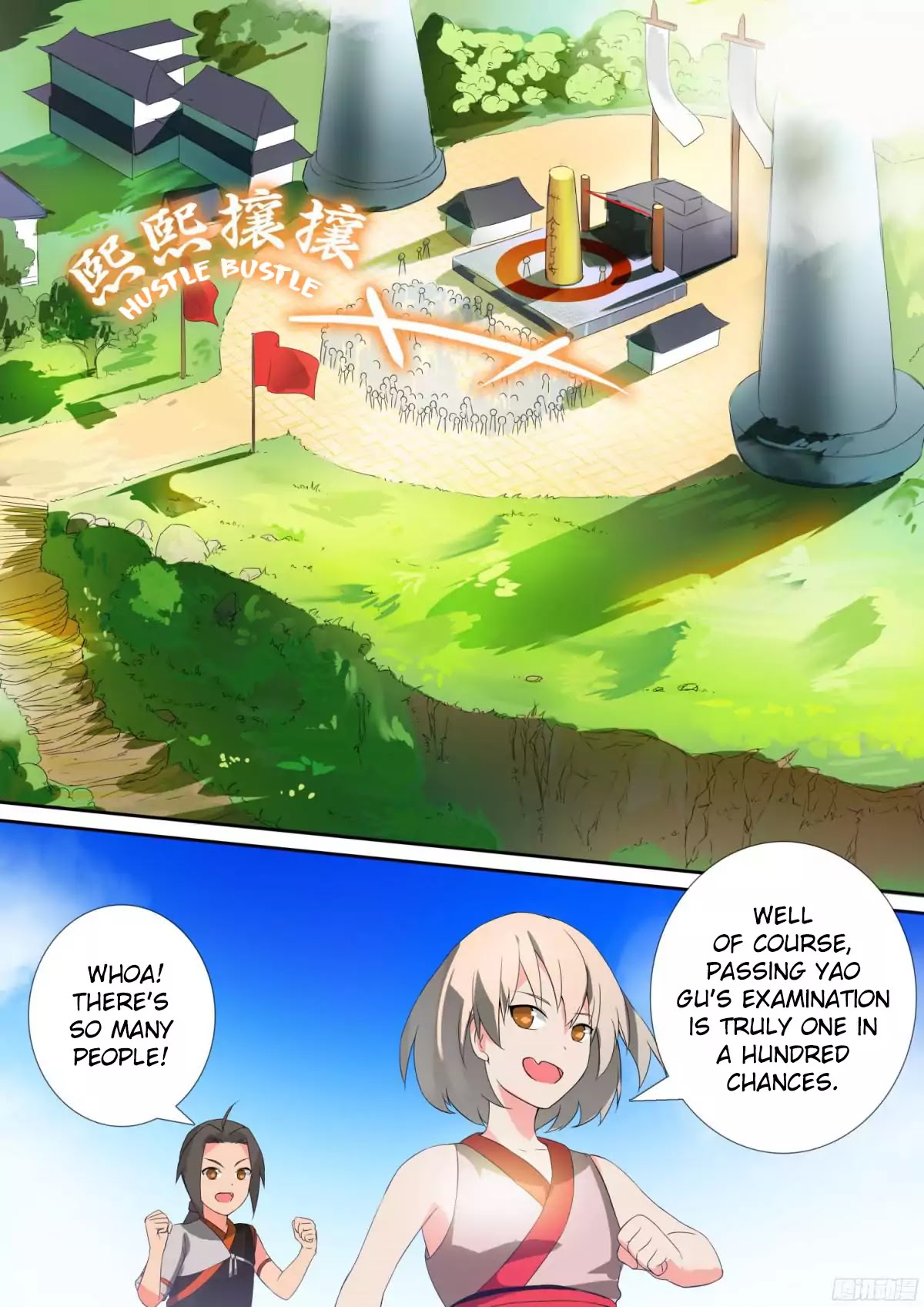 Ten Thousand Paths to Becoming a God Chapter 10 page 1 - Chapter 10: Ringing the Golden Pillar
