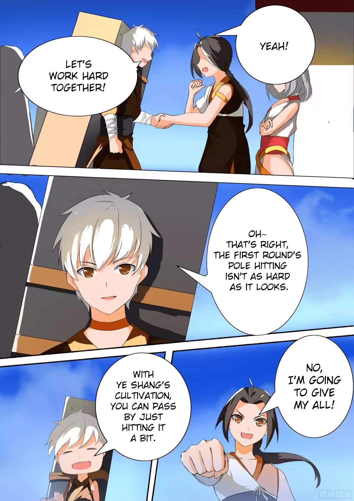Ten Thousand Paths to Becoming a God Chapter 10 page 10 - Chapter 10: Ringing the Golden Pillar