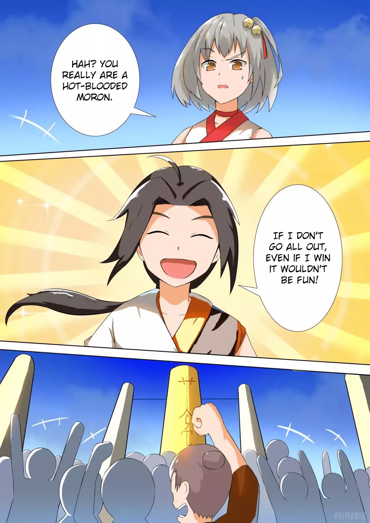 Ten Thousand Paths to Becoming a God Chapter 10 page 11 - Chapter 10: Ringing the Golden Pillar